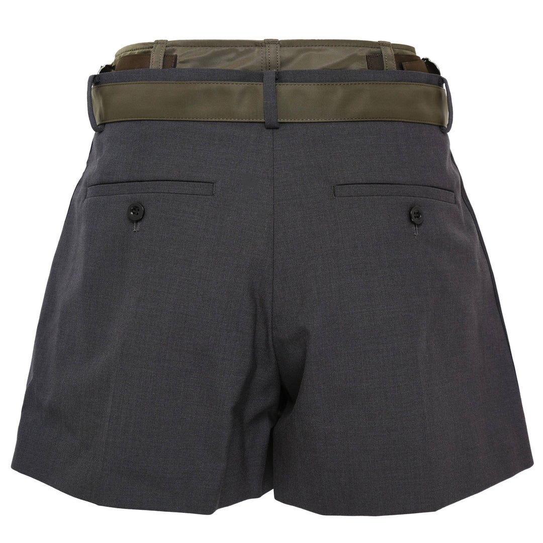 Suiting x Nylon Twill Shorts