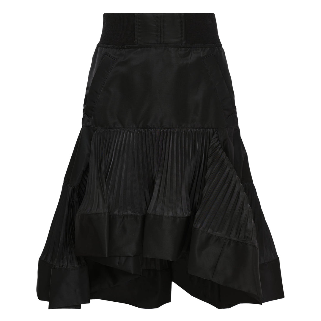 Nylon Twill Skirt