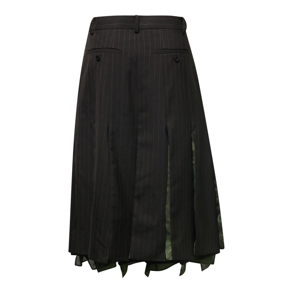 sacai Chalk Stripe Skirt - view 2