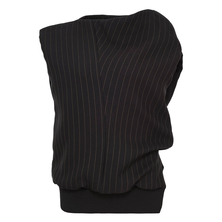 Matelasse Twill Pullover