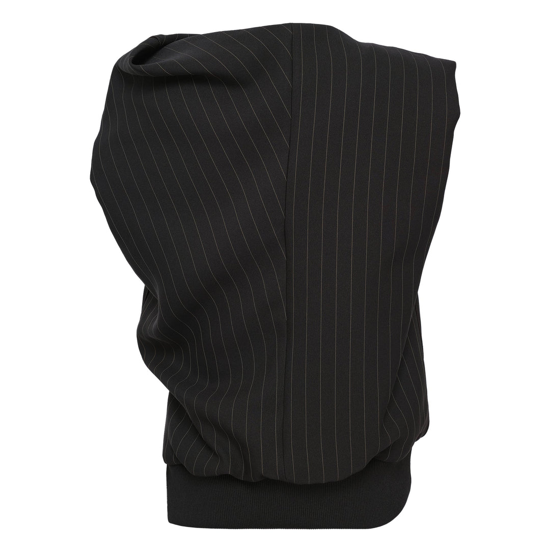 Matelasse Twill Pullover