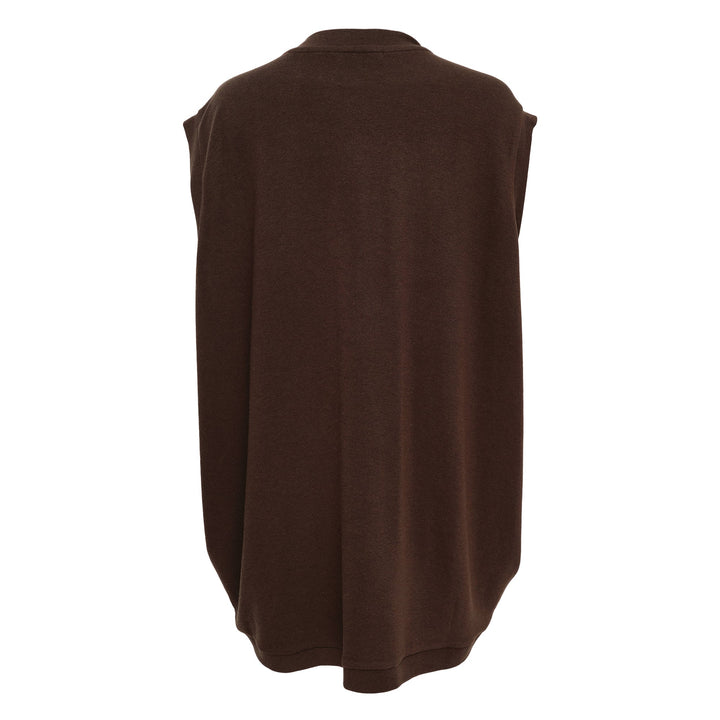 Front Tuck-In-Drape Sleeveless