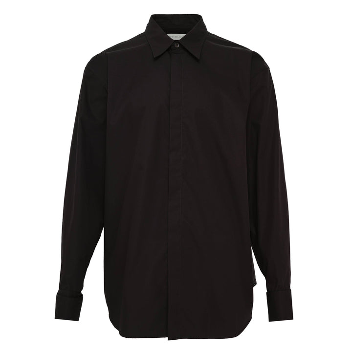 Loose Fit Waist Tightening Shirt