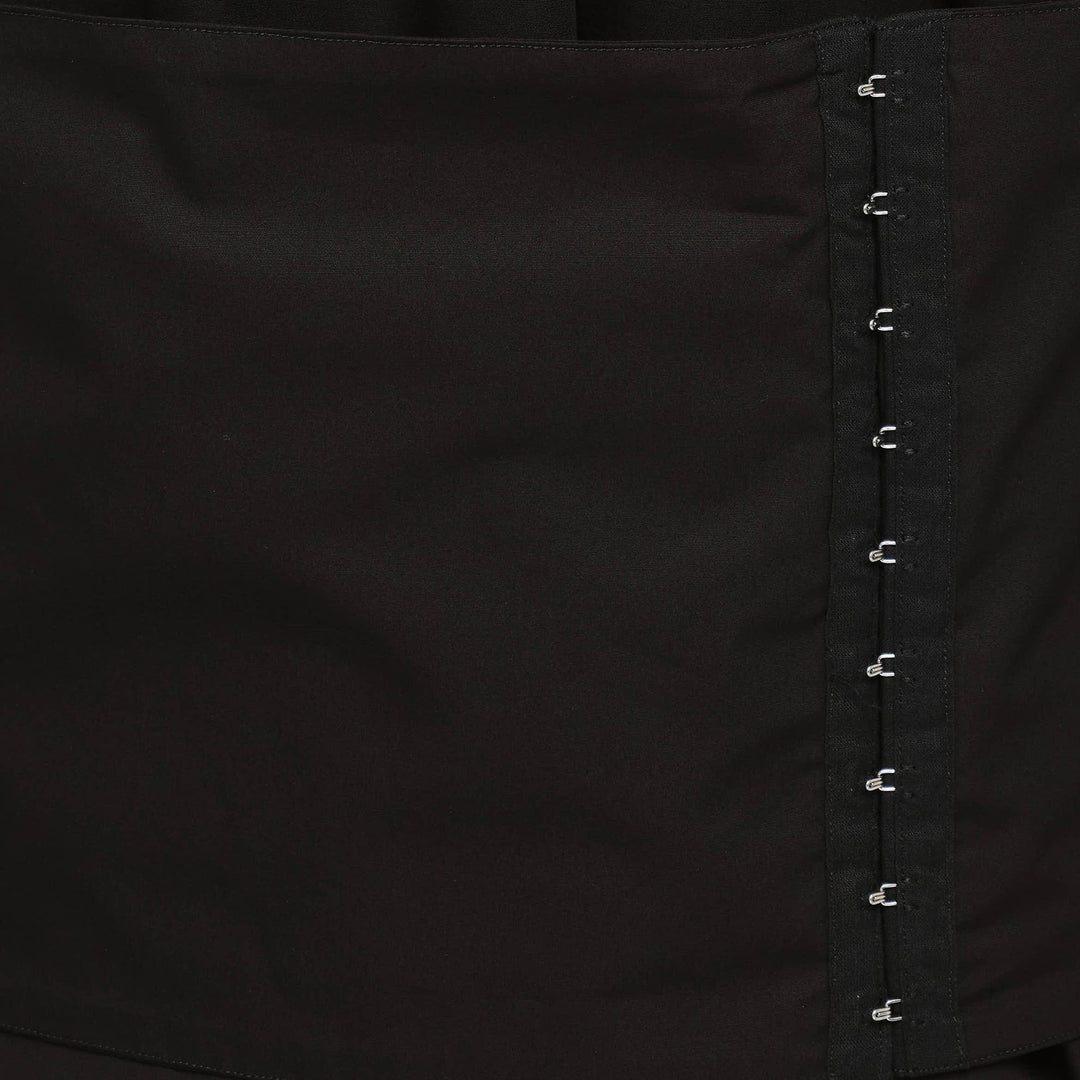 Loose Fit Waist Tightening Shirt