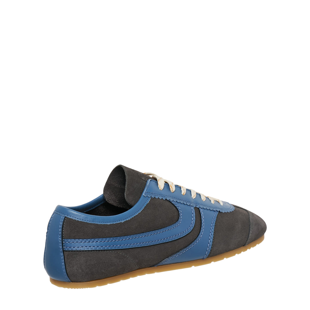 Slim Sneakers Suede Nappa