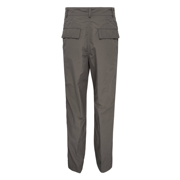 Regular Fit Pleated Knees Pants