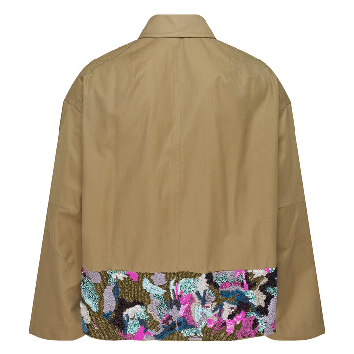 Dries Van Noten Twill Microsand Cotton Blouson – Available at Club 21, Official Retailer in Singapore, Malaysia & Thailand with Global Shipping Online