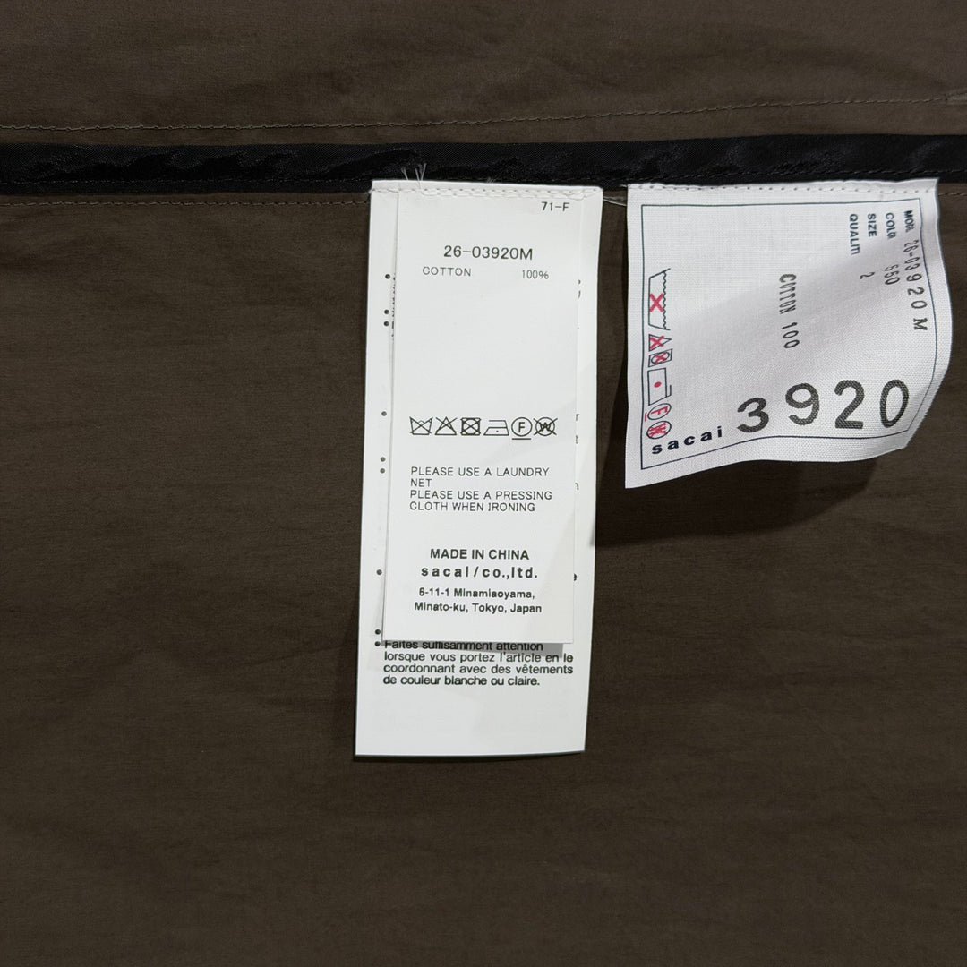 Cotton Typewriter Jacket