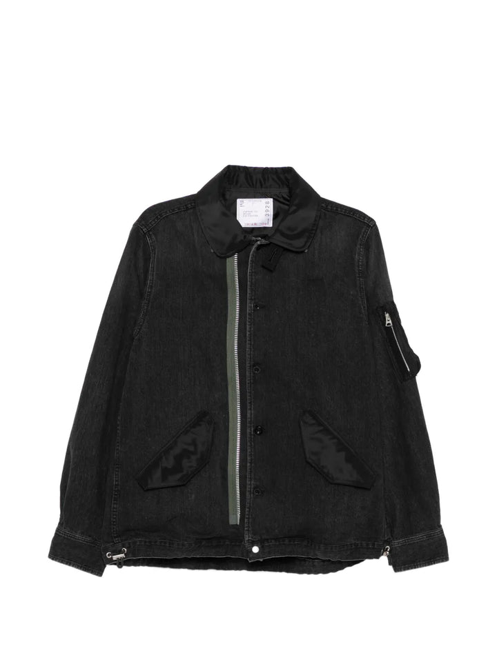 Denim x Nylon Twill Blouson