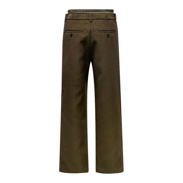 Matelasse Twill Pants