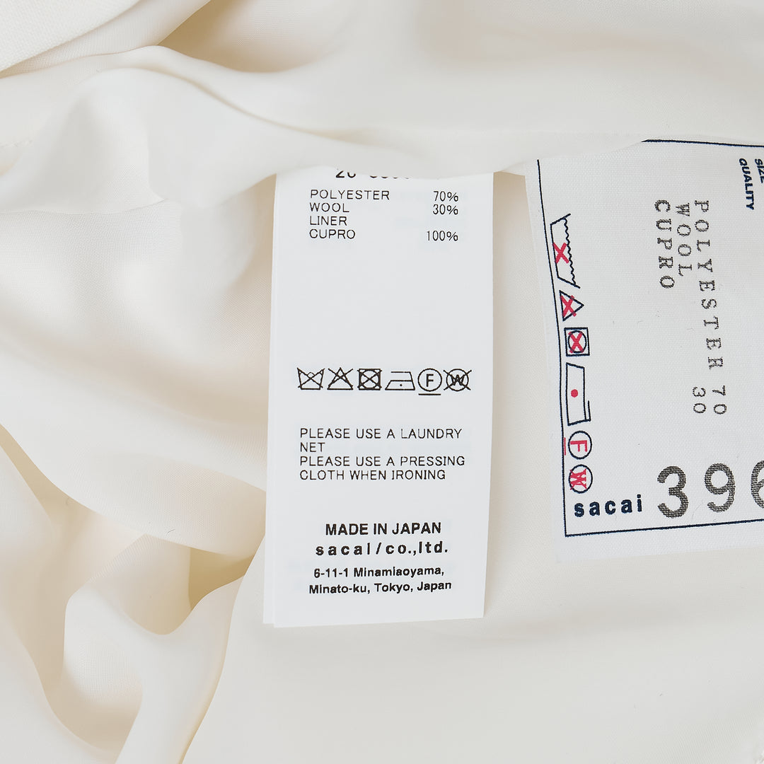 sacai Suiting Pants – Available at Club 21, Official Retailer in Singapore, Malaysia & Thailand with Global Shipping Online