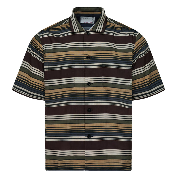 sacai Horizontal Stripe Shirt – Available at Club 21, Official Retailer in Singapore, Malaysia & Thailand with Global Shipping Online