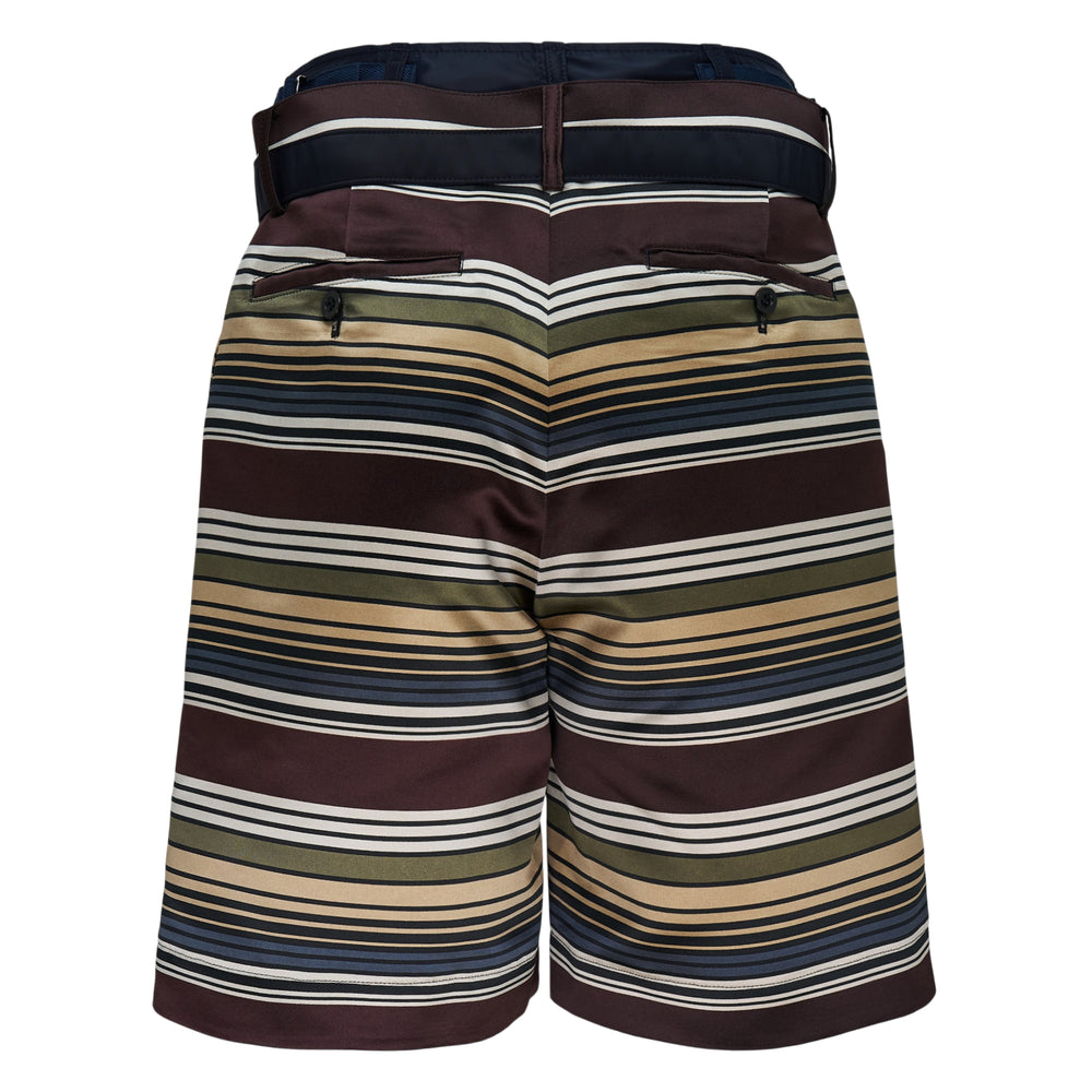 sacai Horizontal Stripe Shorts – Available at Club 21, Official Retailer in Singapore, Malaysia & Thailand with Global Shipping Online
