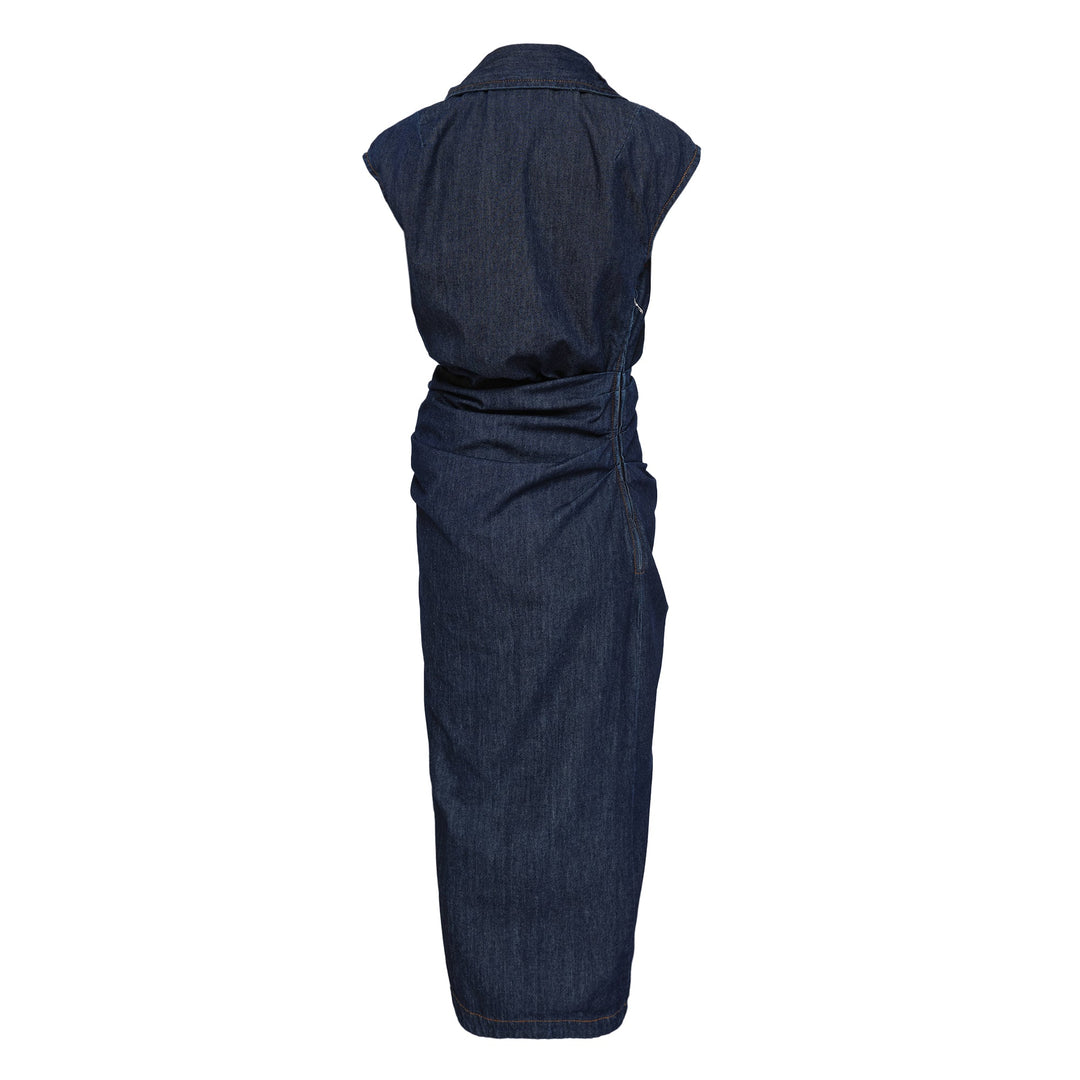 Fitted Dress With Ruffle Detail