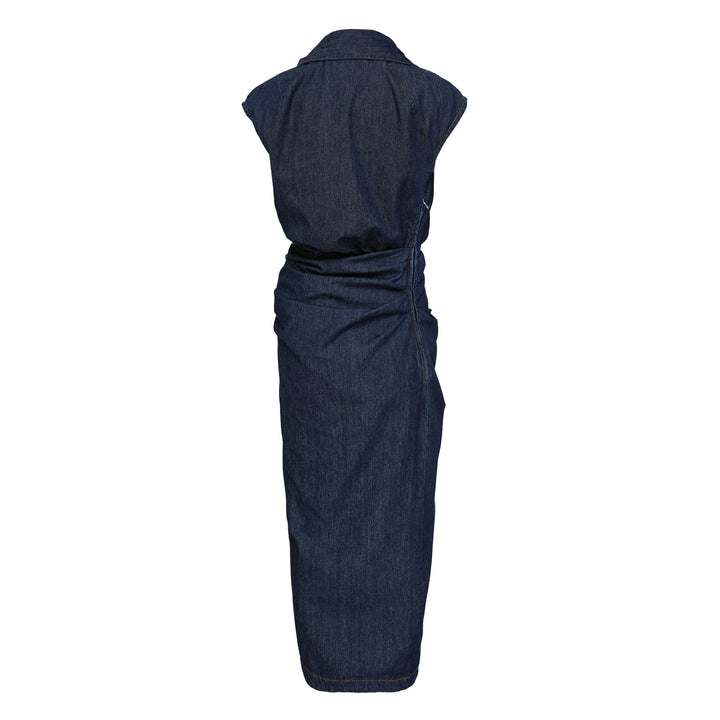 Fitted Dress With Ruffle Detail
