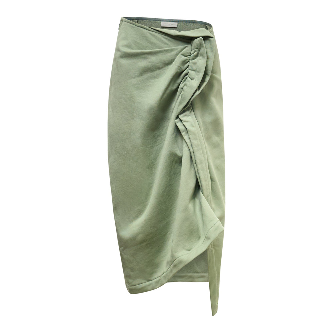 Fitted Draped Skirt