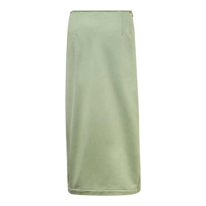 Fitted Draped Skirt