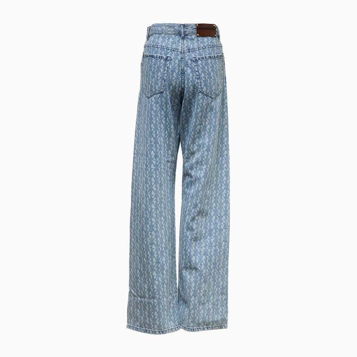 5-Pocket Wide Leg Trousers