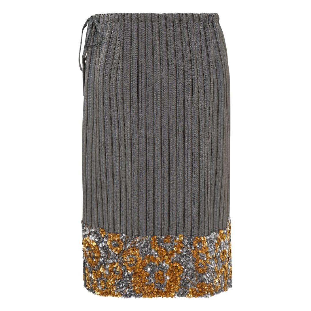 Elasticated Straight Skirt
