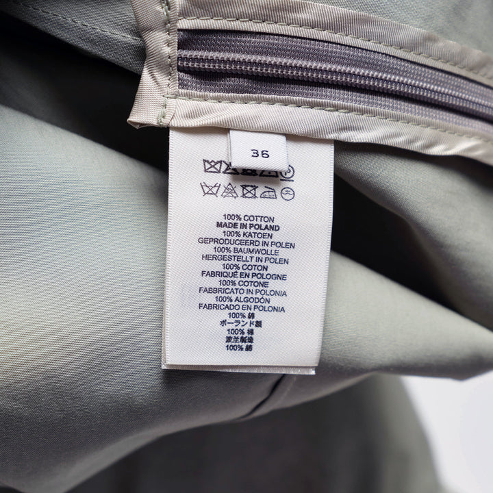 Draped Skirt With Ruffle Detail