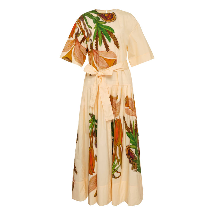 Aniline Drop Waist Cotton Dress