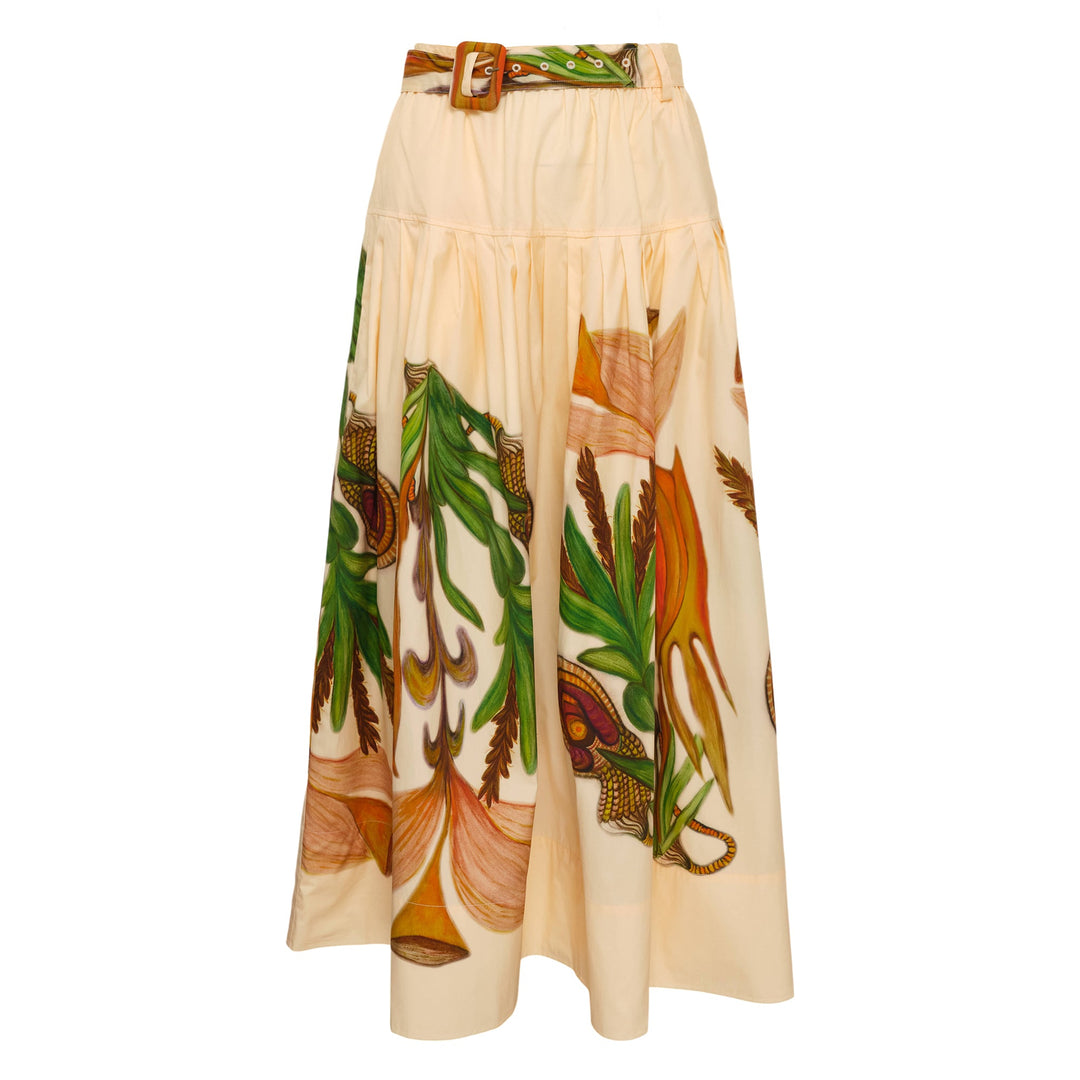 Filagree Midi Skirt