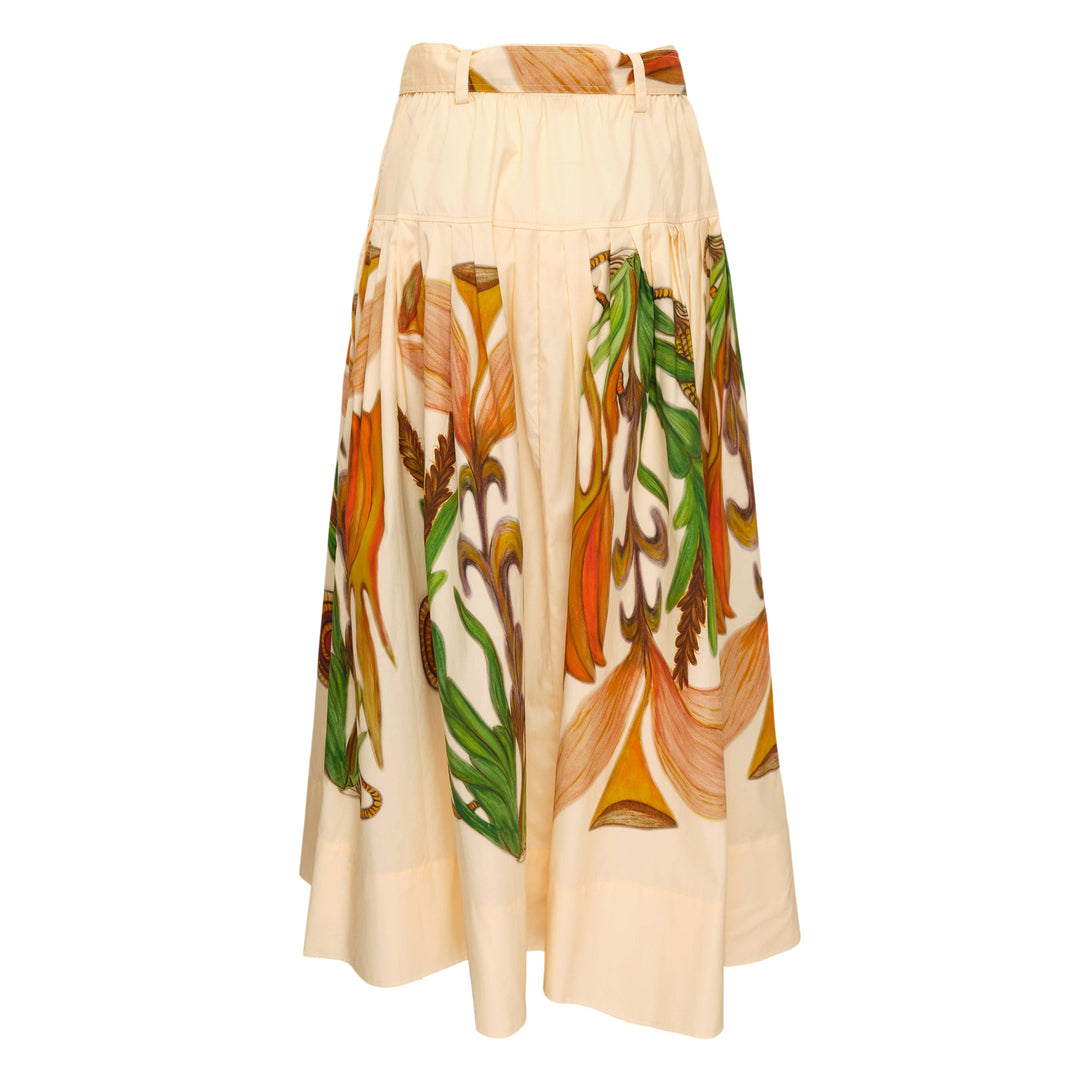 Filagree Midi Skirt