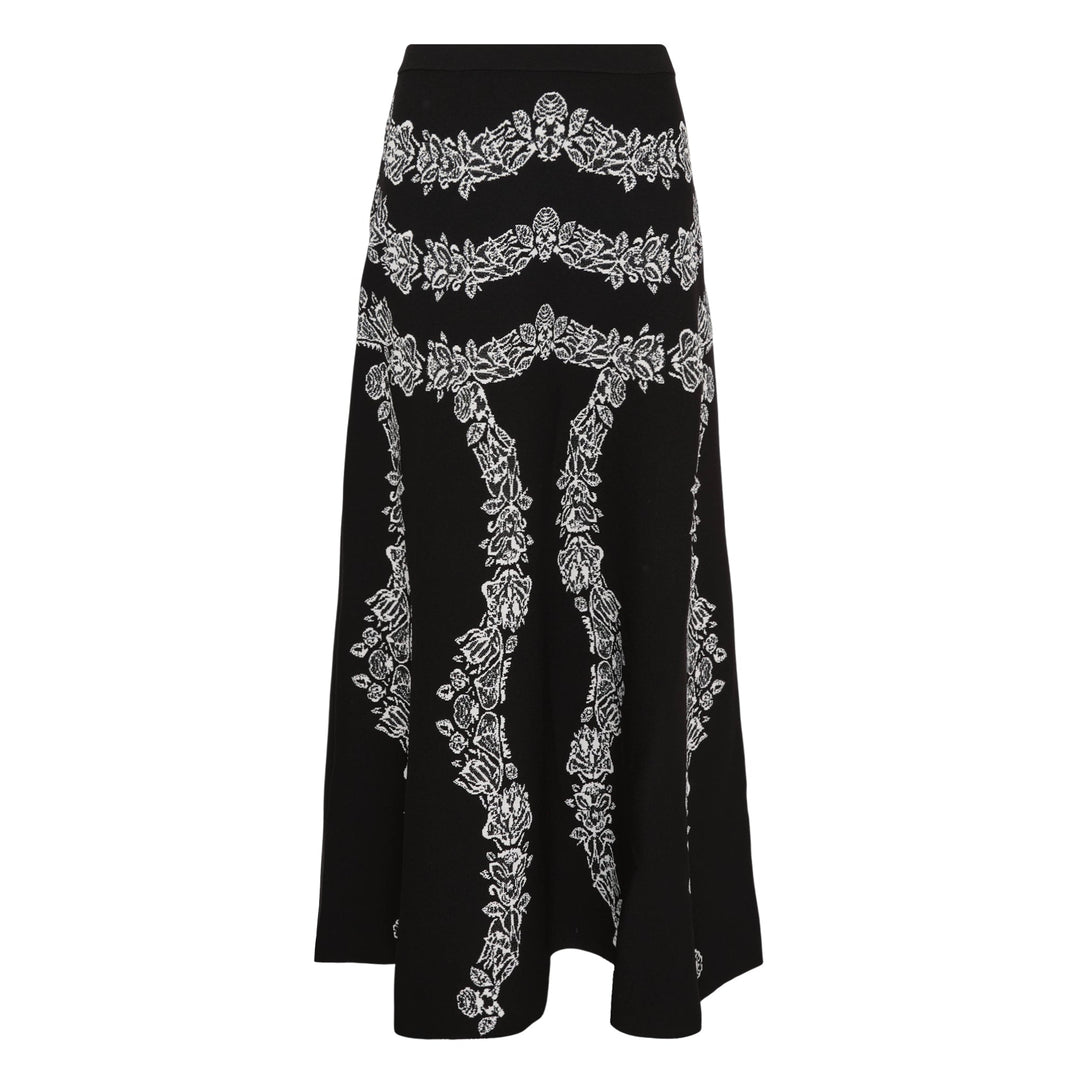 Valencia Jacquard Midi Skirt
