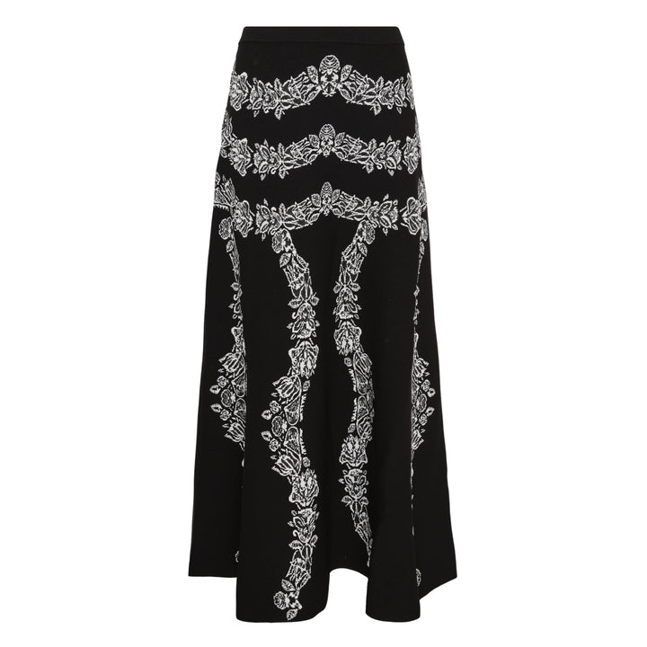 Valencia Jacquard Midi Skirt