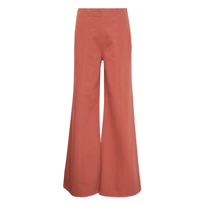 Bianca Wide Leg Seamed Jeans