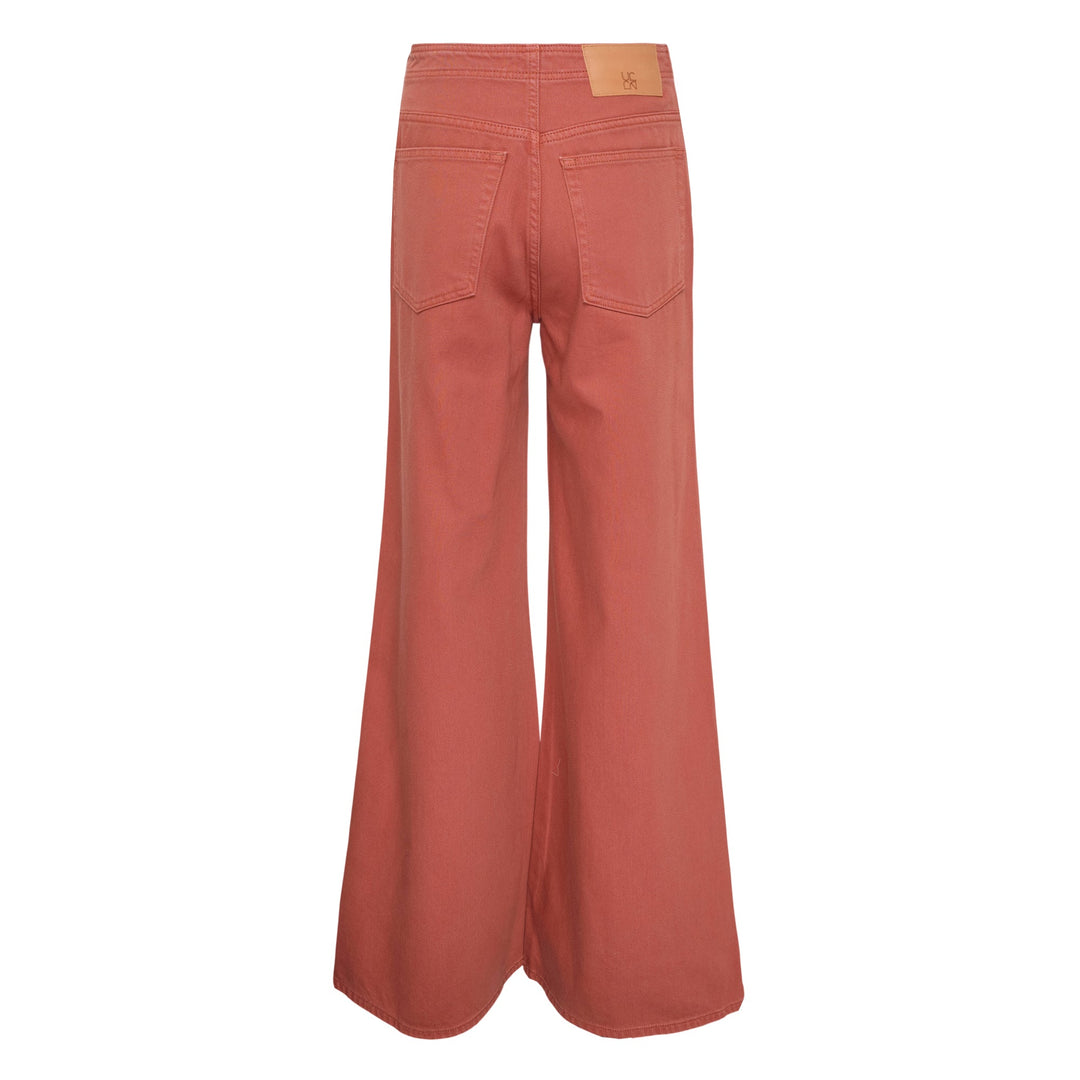 Bianca Wide Leg Seamed Jeans