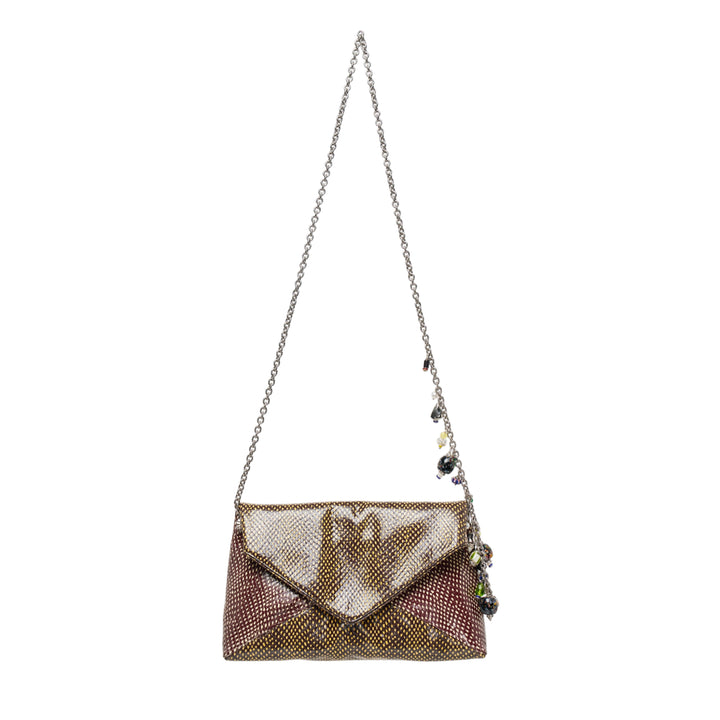 Medium Envelope Dot Snake Calf