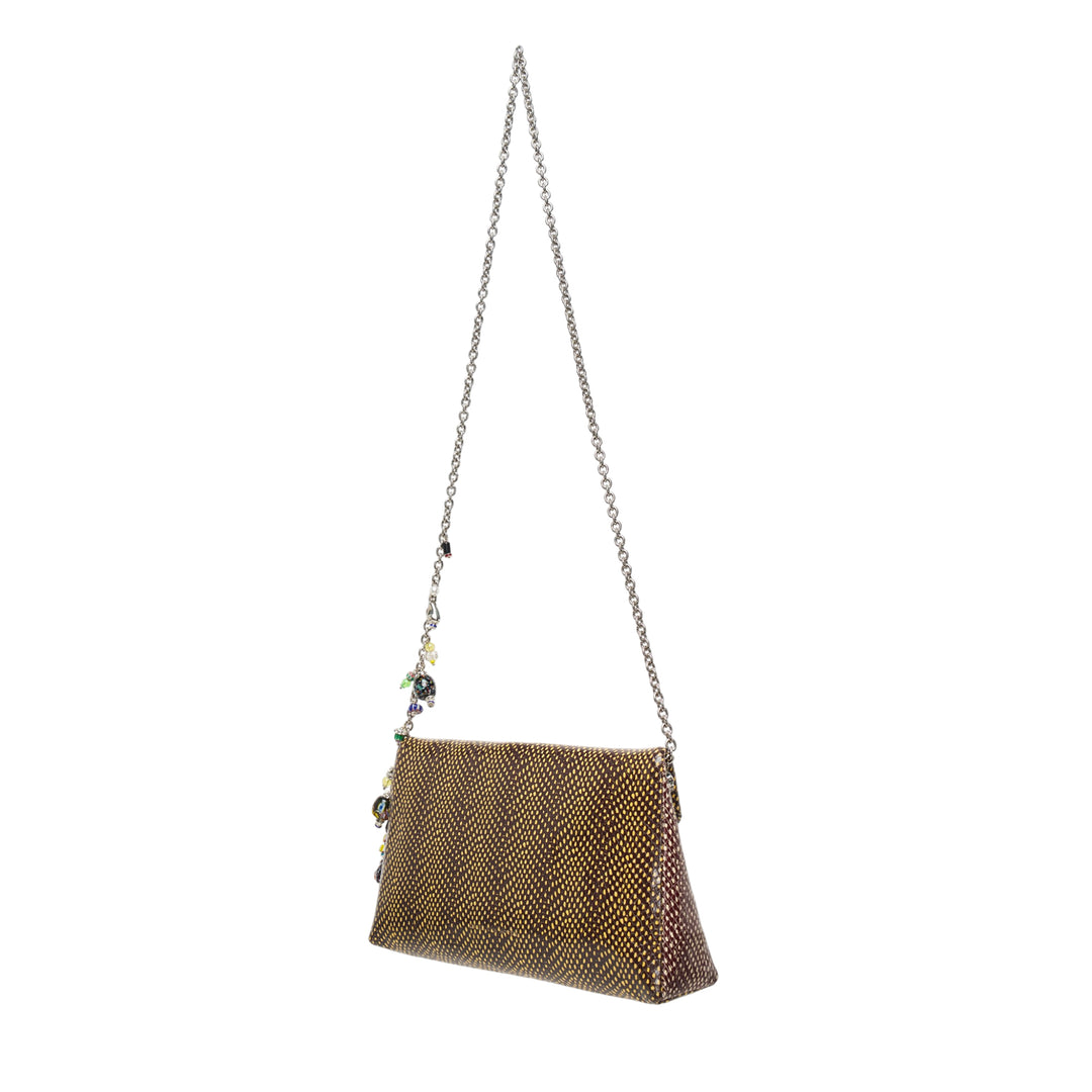 Medium Envelope Dot Snake Calf