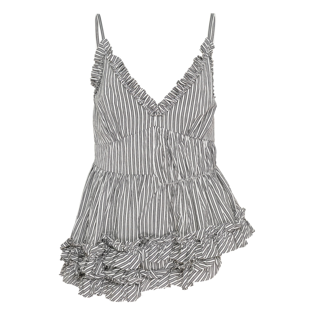 Dries Van Noten Asymmetrical Flared Slip Top – Available at Club 21, Official Retailer in Singapore, Malaysia & Thailand with Global Shipping Online