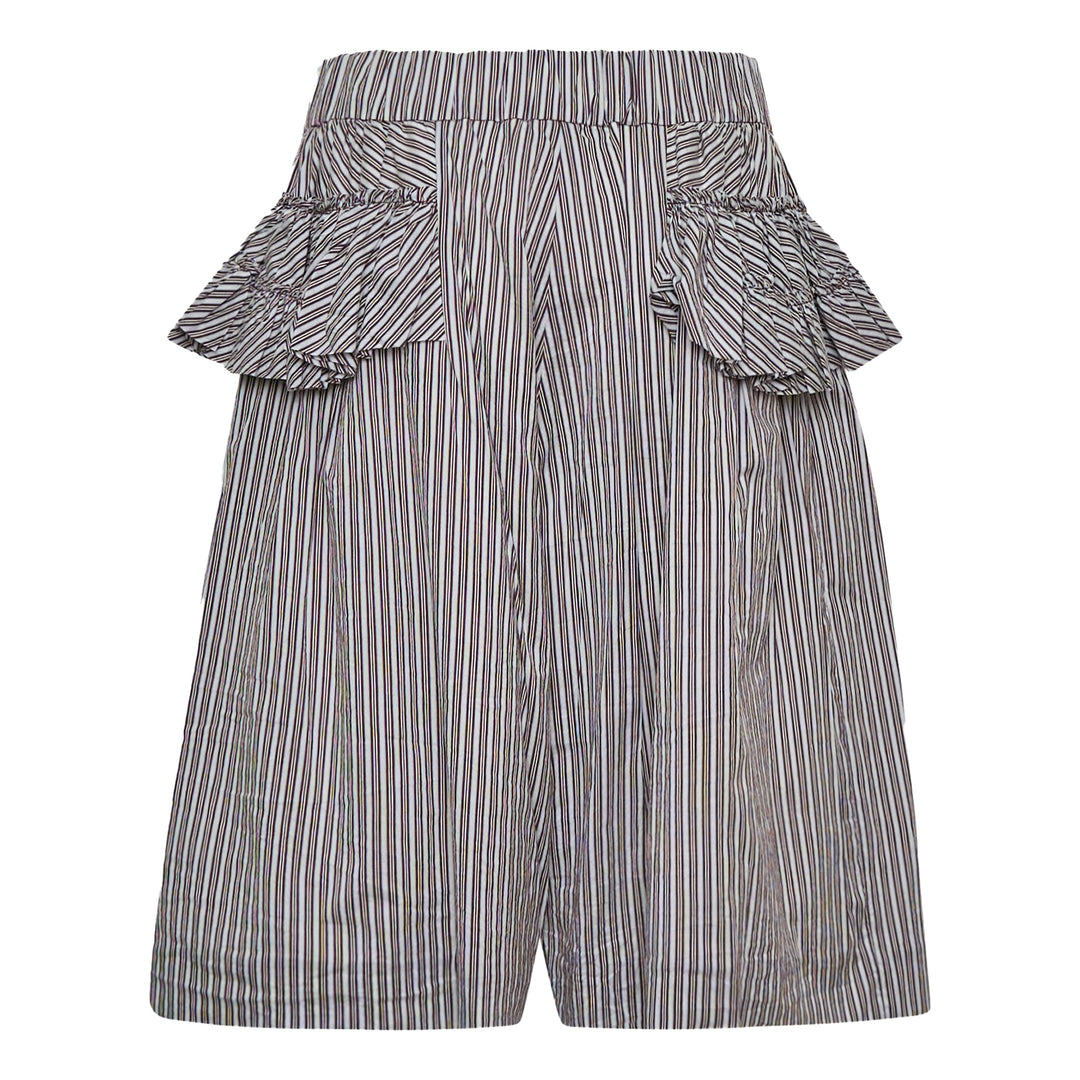 Dries Van Noten Voluminous Shorts With Hip Ruffle – Available at Club 21, Official Retailer in Singapore, Malaysia & Thailand with Global Shipping Online