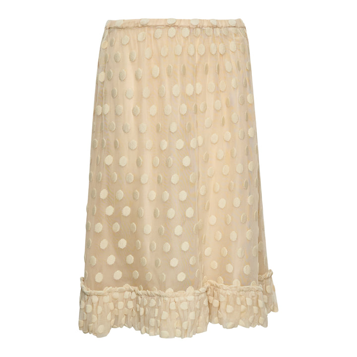 Dries Van Noten Large Polka Dot Mesh Skirt – Available at Club 21, Official Retailer in Singapore, Malaysia & Thailand with Global Shipping Online