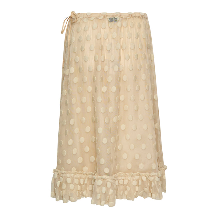 Dries Van Noten Large Polka Dot Mesh Skirt – Available at Club 21, Official Retailer in Singapore, Malaysia & Thailand with Global Shipping Online