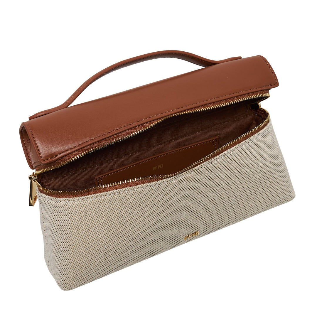 Thea Top Handle Bag Brown