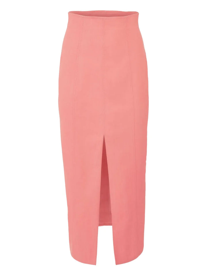 High Waist Midi Skirt