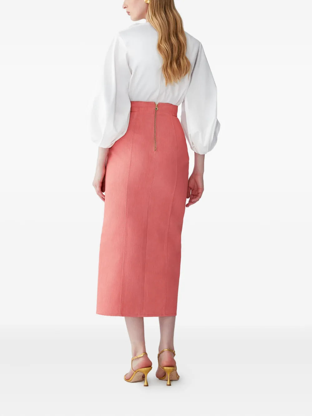 High Waist Midi Skirt