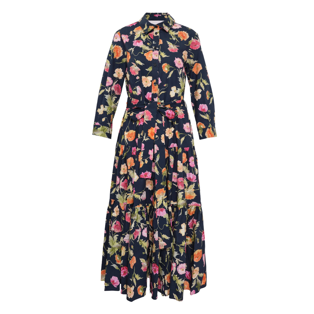 Tiered Shirt Dress