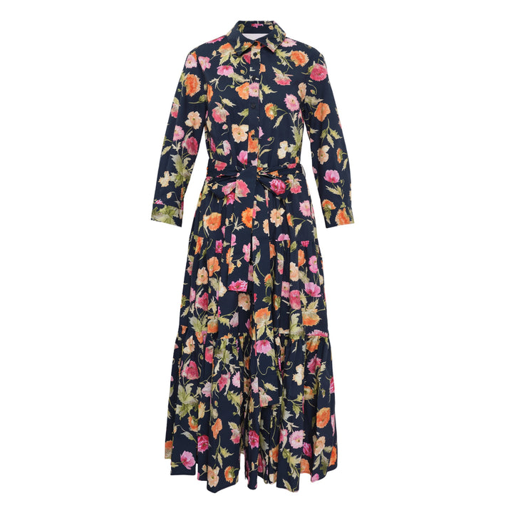 Tiered Shirt Dress