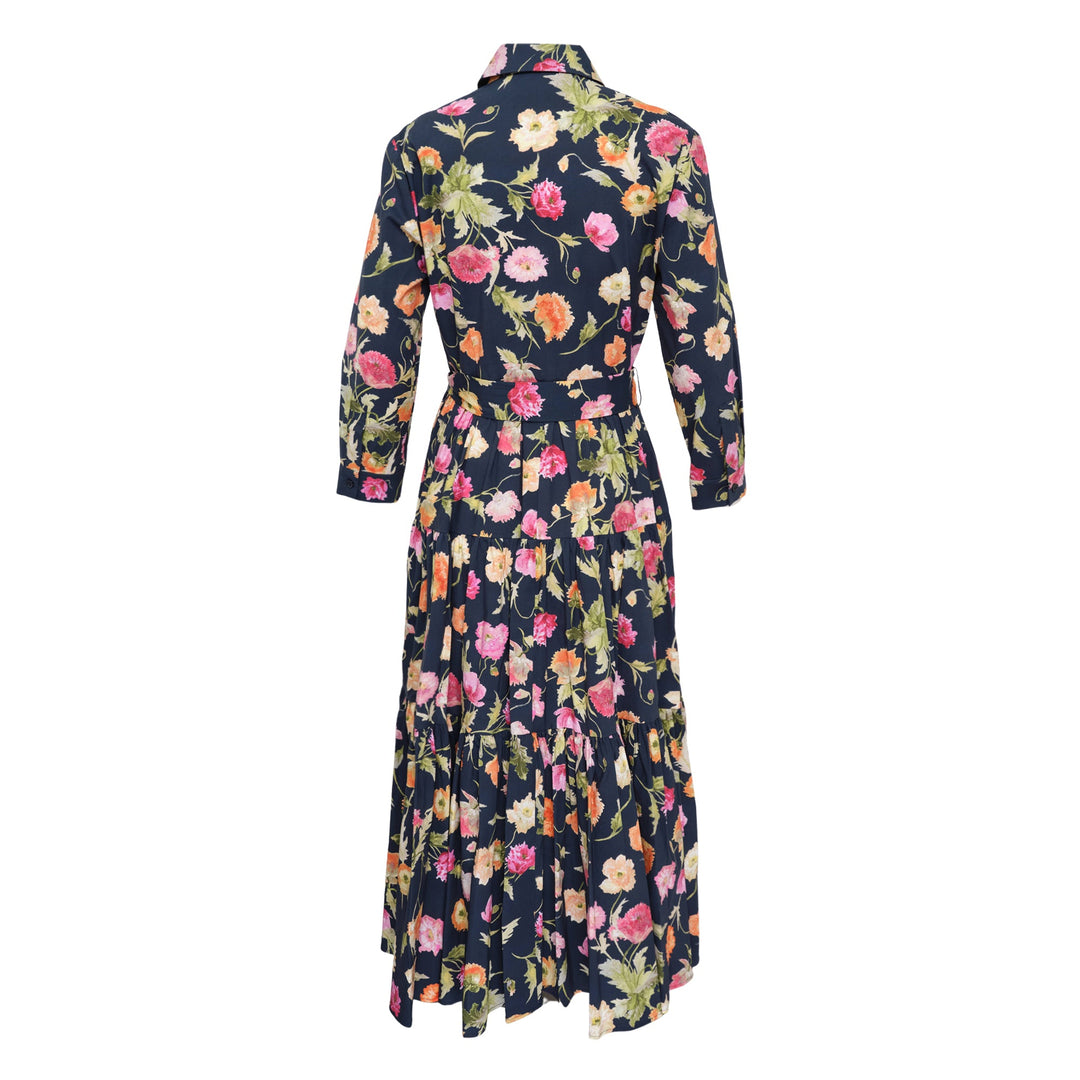 Tiered Shirt Dress