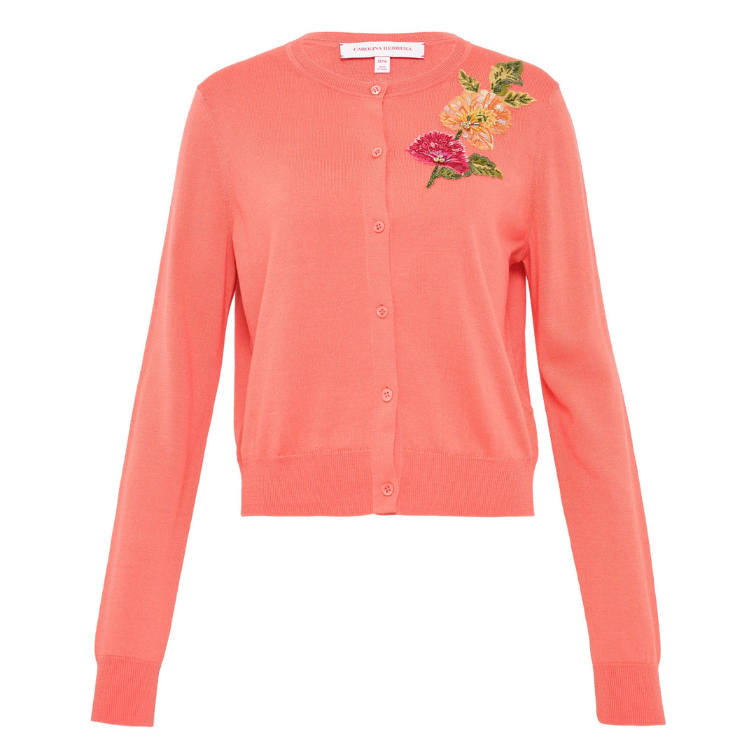 Embroidered Cardigan