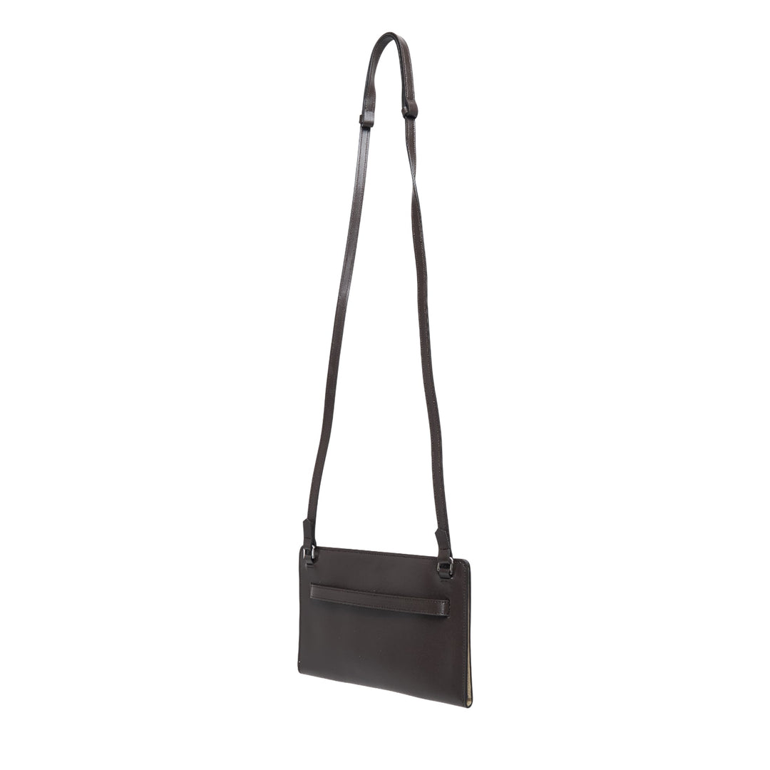 Belted Leather Crossbody
