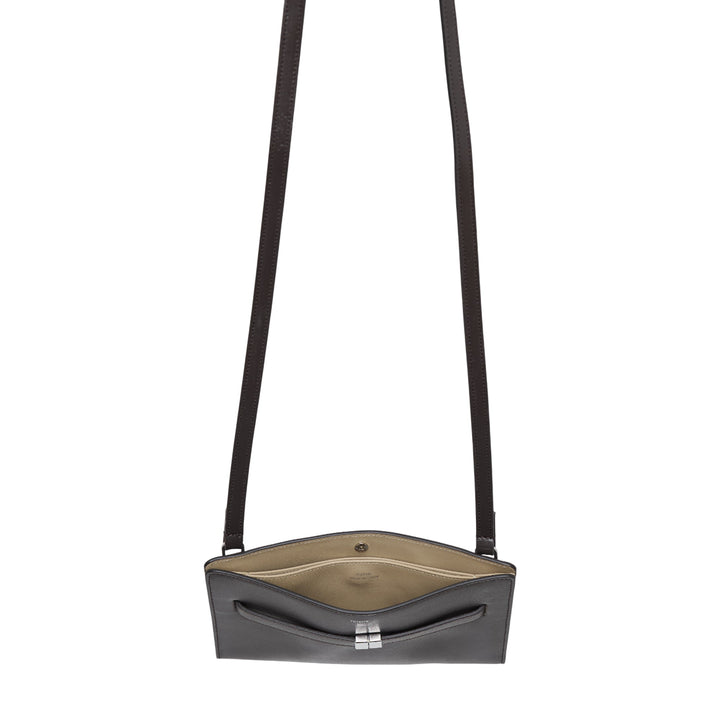 Belted Leather Crossbody