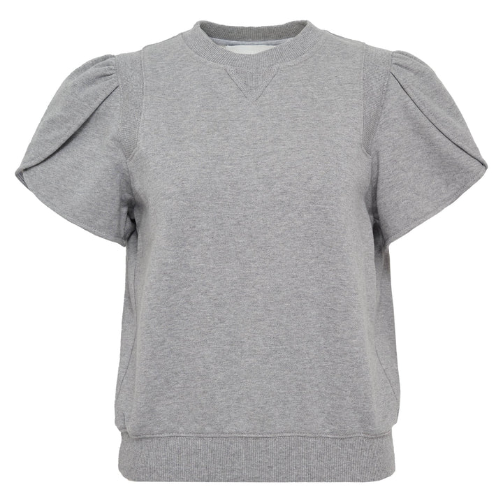 Tulip Sleeve French Terry Top