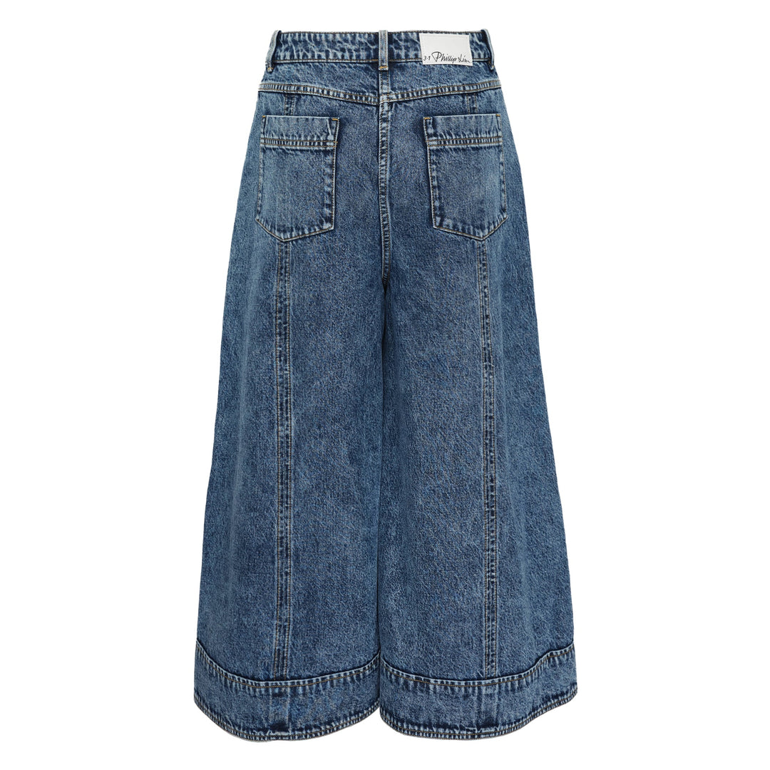 Lightweight Denim Culotte