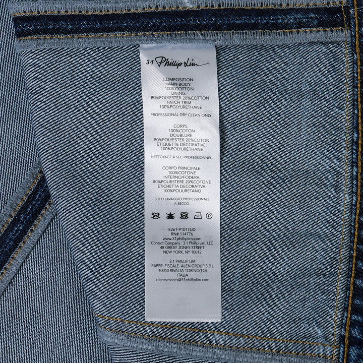 Lightweight Denim Trapeze Dress