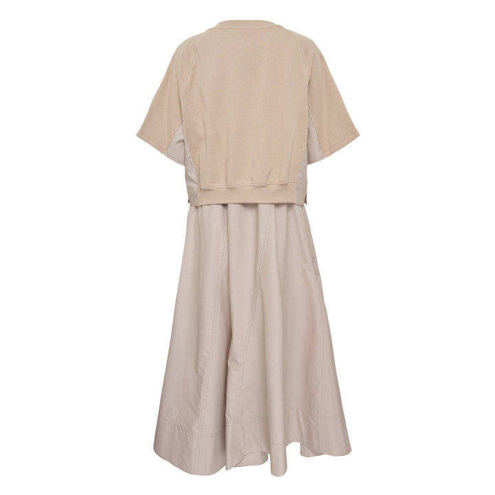 French Terry Combo Dress